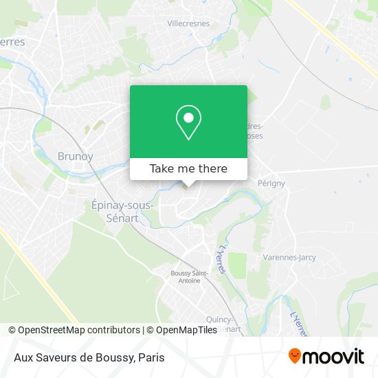 Aux Saveurs de Boussy map