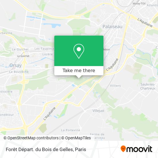 Forêt Départ. du Bois de Gelles map