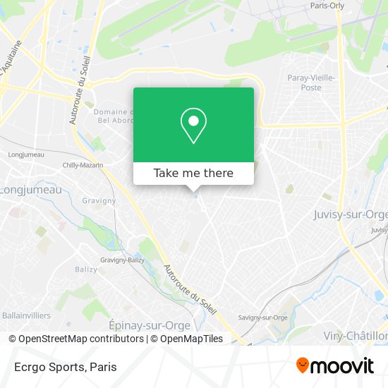 Ecrgo Sports map