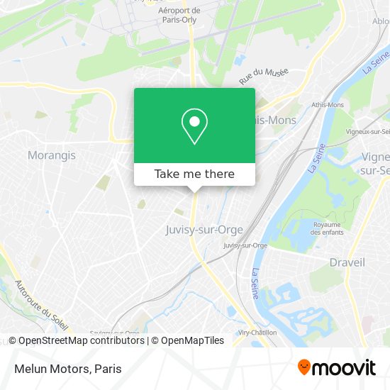 Melun Motors map