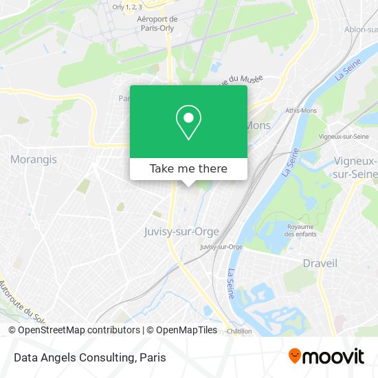 Data Angels Consulting map