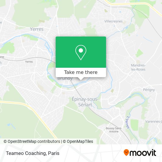 Mapa Teameo Coaching
