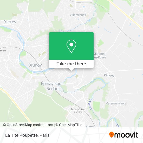 La Tite Poupette map