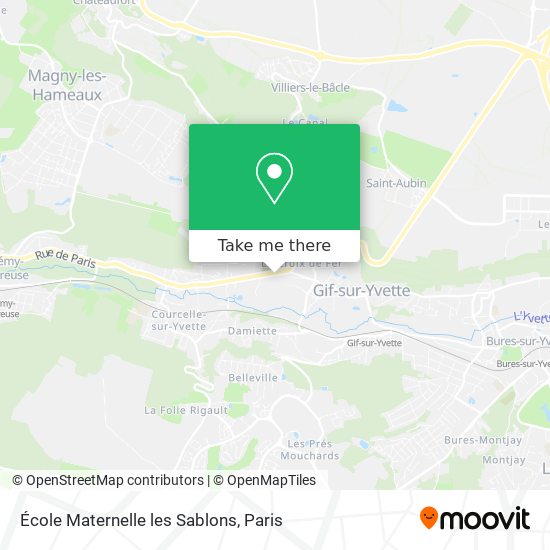 École Maternelle les Sablons map