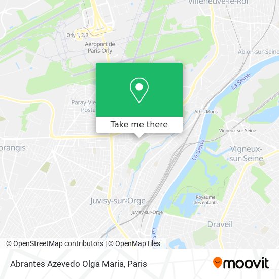 Abrantes Azevedo Olga Maria map