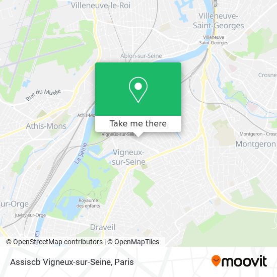 Assiscb Vigneux-sur-Seine map