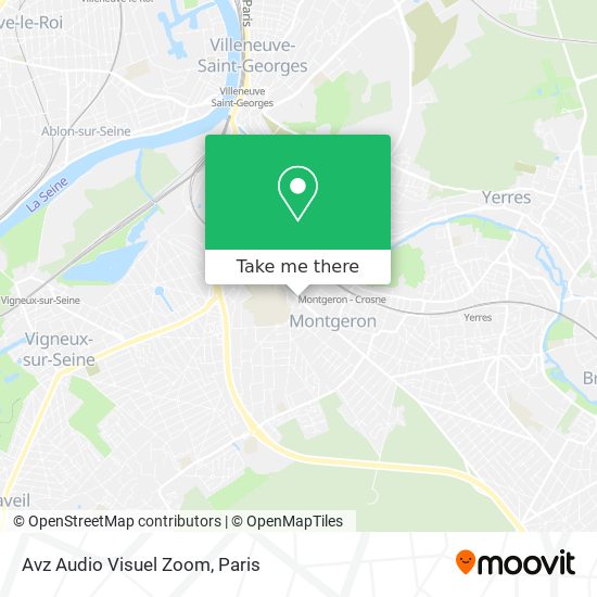 Avz Audio Visuel Zoom map