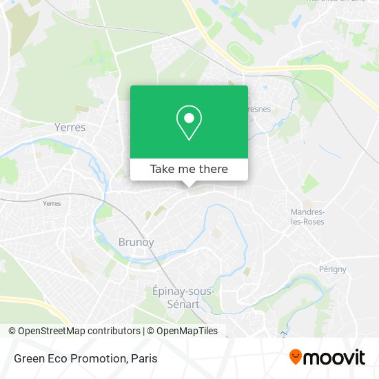 Green Eco Promotion map