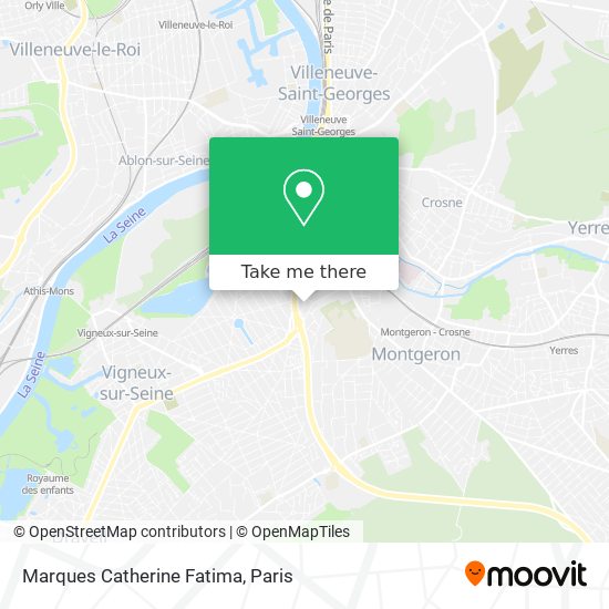 Marques Catherine Fatima map