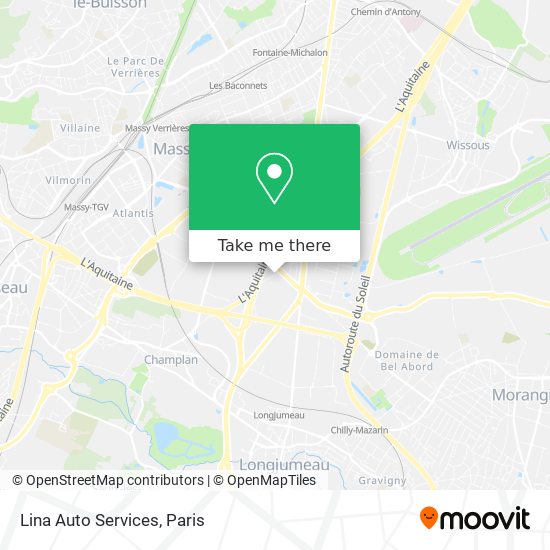 Lina Auto Services map