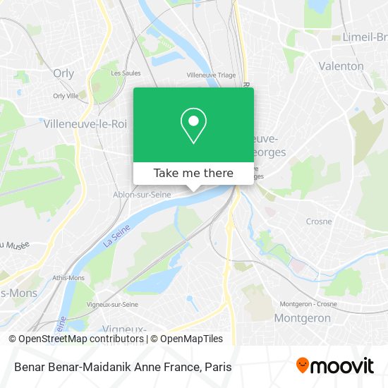 Mapa Benar Benar-Maidanik Anne France