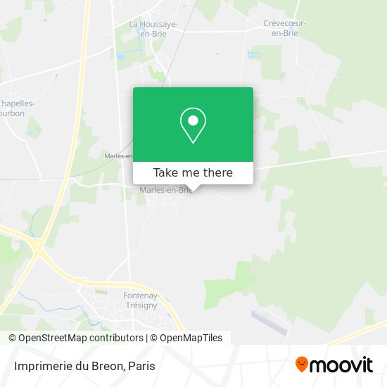 Imprimerie du Breon map