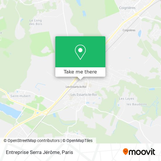 Entreprise Serra Jérôme map