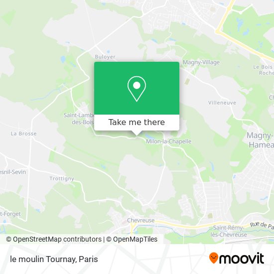 le moulin Tournay map