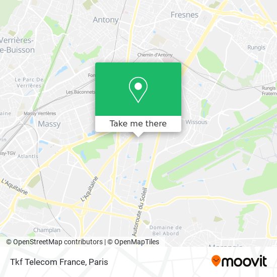 Mapa Tkf Telecom France