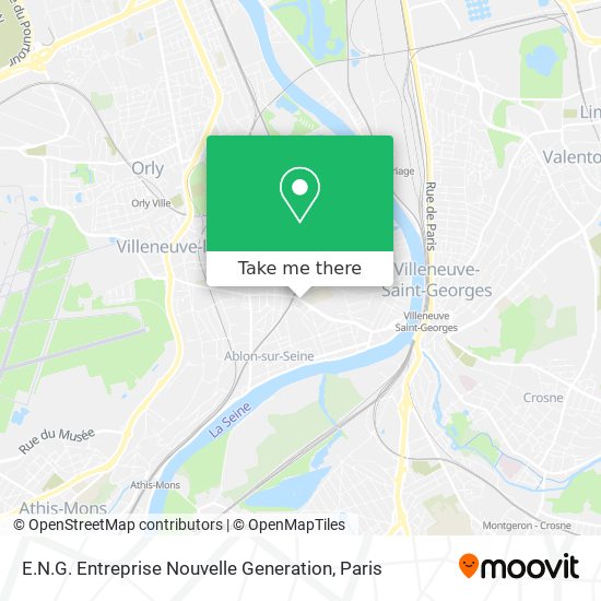 Mapa E.N.G. Entreprise Nouvelle Generation