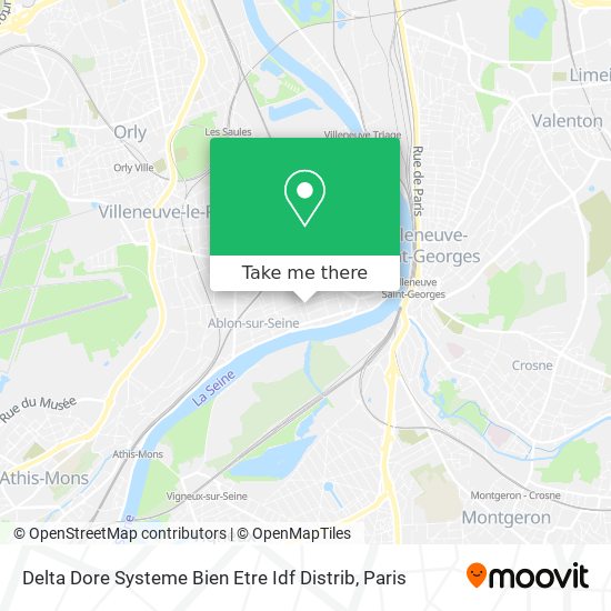 Delta Dore Systeme Bien Etre Idf Distrib map