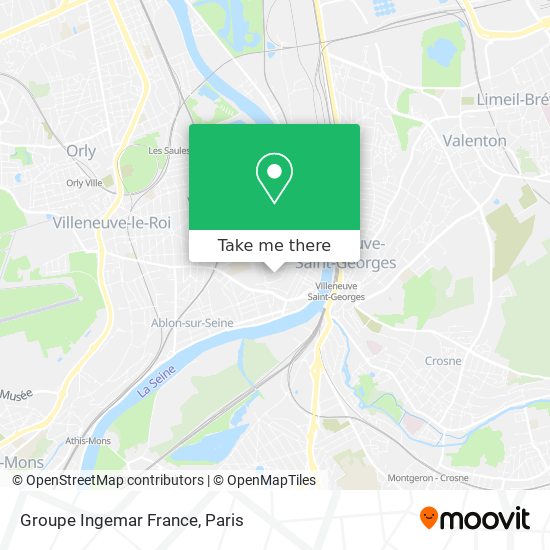 Groupe Ingemar France map