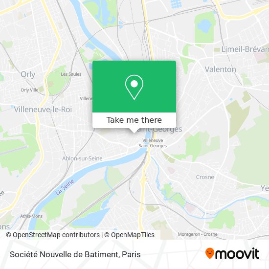 Société Nouvelle de Batiment map