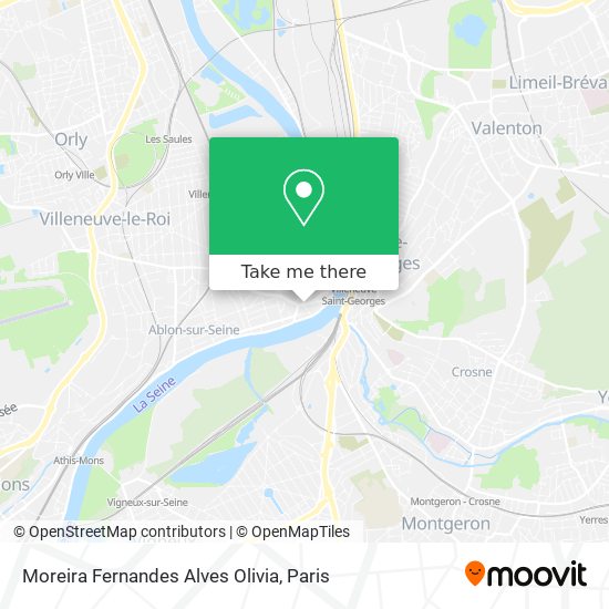 Moreira Fernandes Alves Olivia map