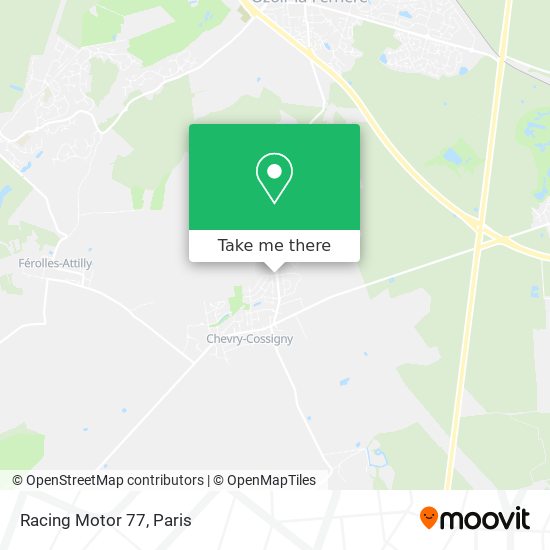 Racing Motor 77 map