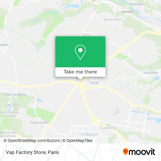 Vap Factory Store map