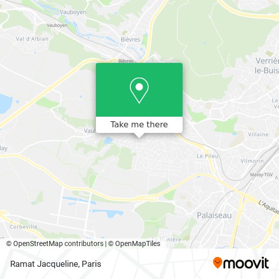 Ramat Jacqueline map