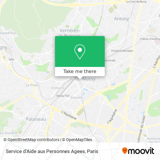 Service d'Aide aux Personnes Agees map