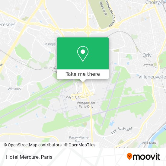 Hotel Mercure map