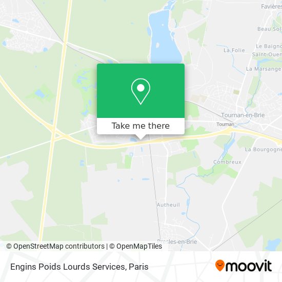 Engins Poids Lourds Services map