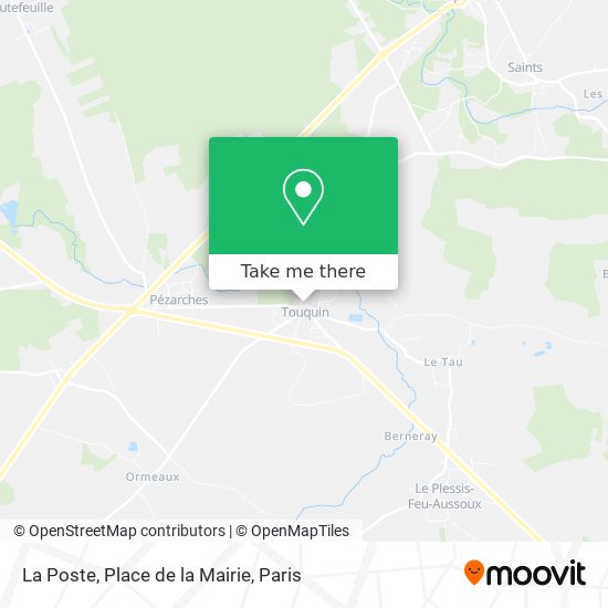 La Poste, Place de la Mairie map