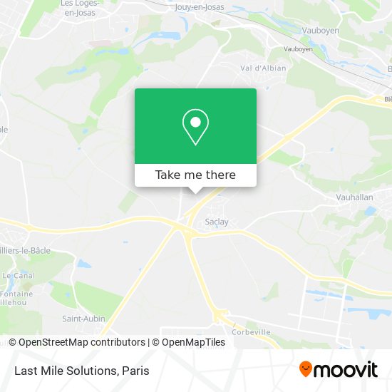 Last Mile Solutions map