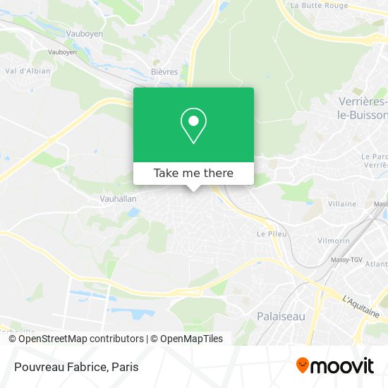 Pouvreau Fabrice map