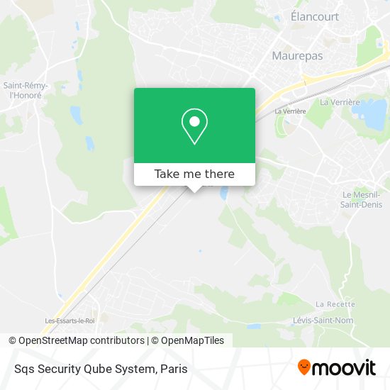 Sqs Security Qube System map