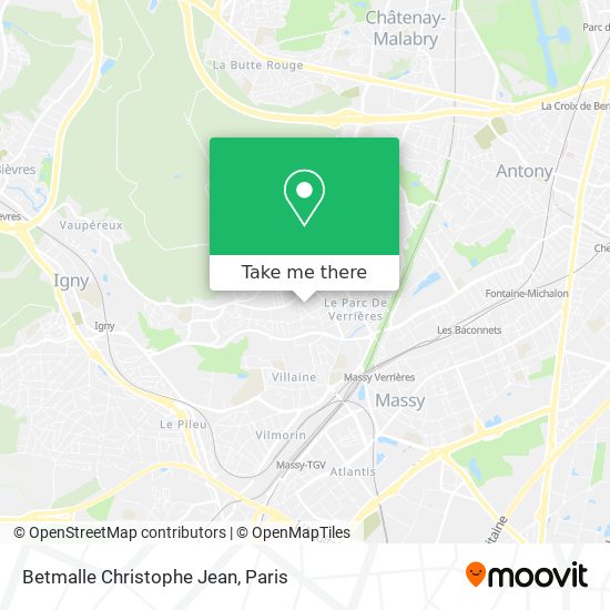 Betmalle Christophe Jean map