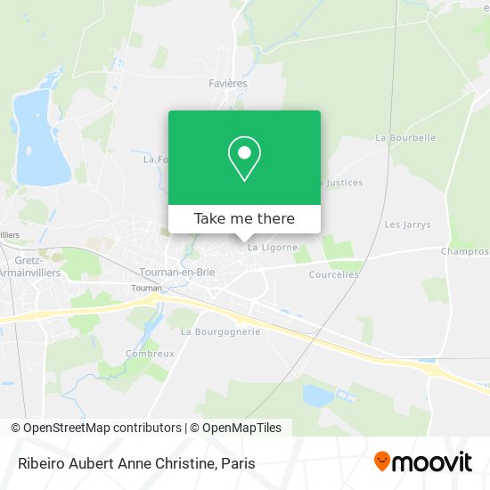 Ribeiro Aubert Anne Christine map