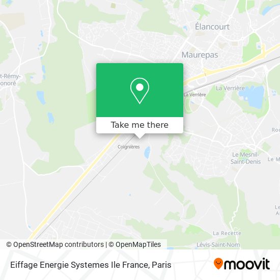 Eiffage Energie Systemes Ile France map