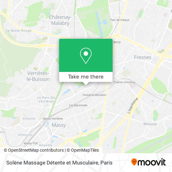 Mapa Solène Massage Détente et Musculaire