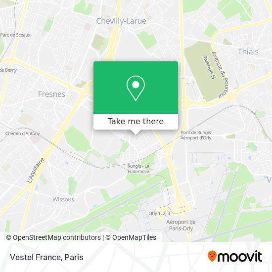 Vestel France map