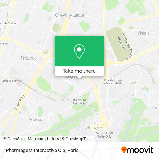 Mapa Pharmagest Interactive Cip
