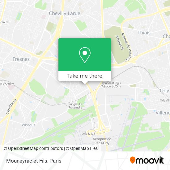 Mapa Mouneyrac et Fils