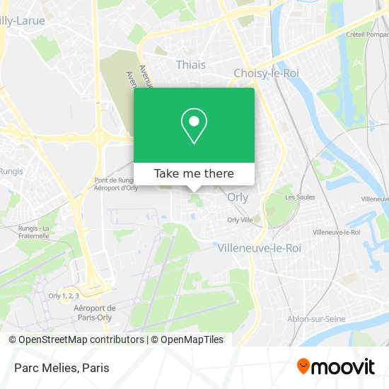 Parc Melies map