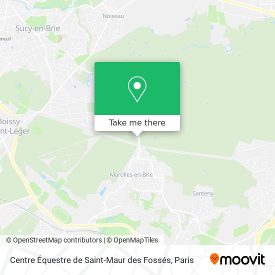 Centre Équestre de Saint-Maur des Fossés map