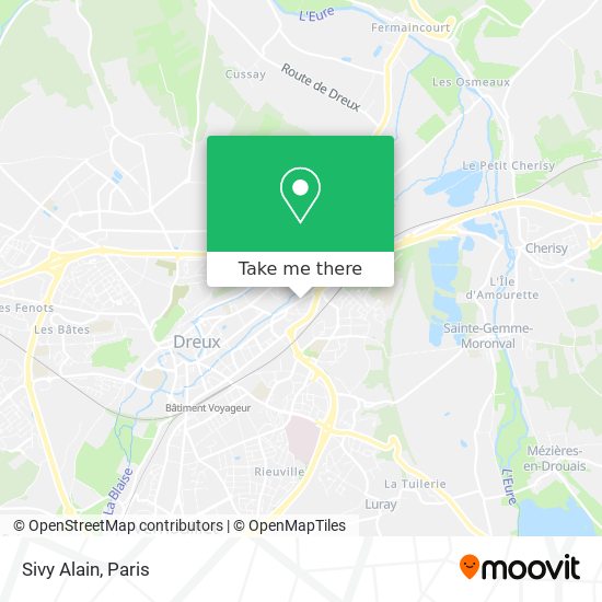 Sivy Alain map