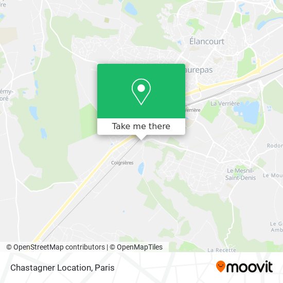 Mapa Chastagner Location