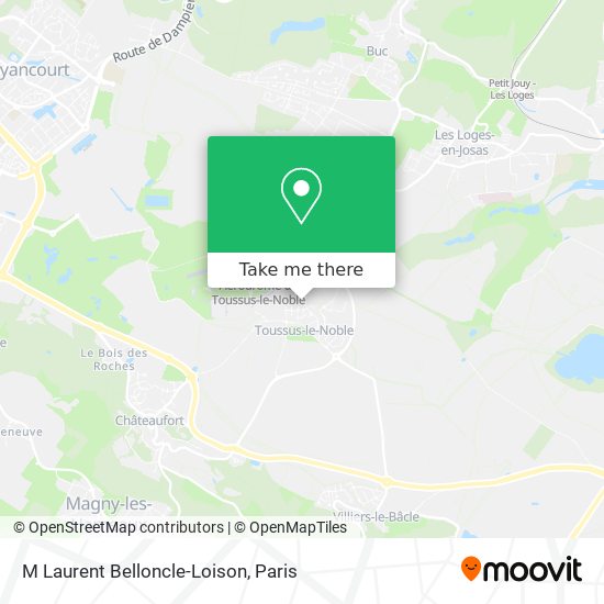 Mapa M Laurent Belloncle-Loison