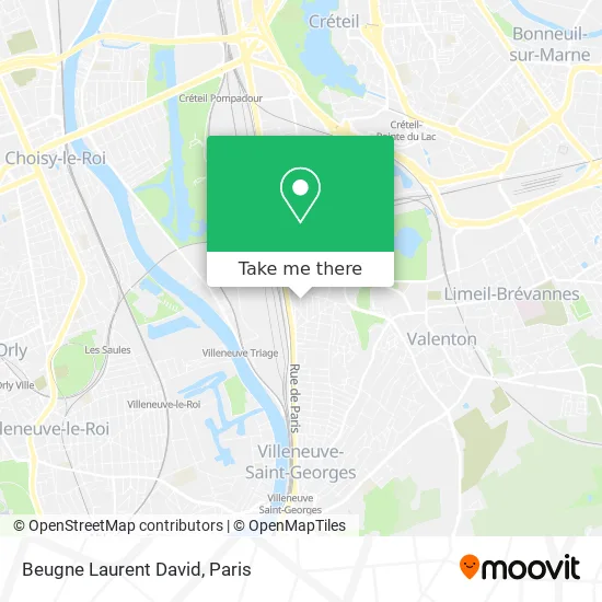 Beugne Laurent David map