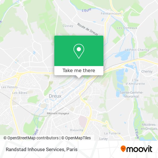 Randstad Inhouse Services map