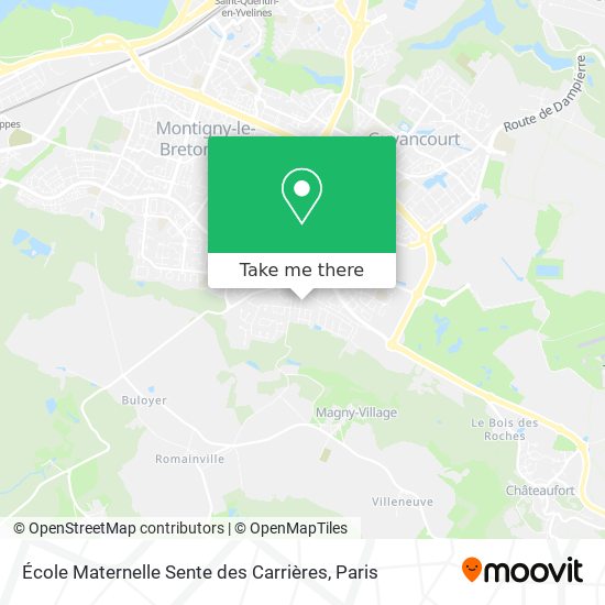 École Maternelle Sente des Carrières map