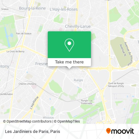 Les Jardiniers de Paris map